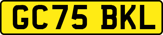 GC75BKL