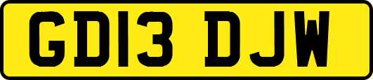 GD13DJW