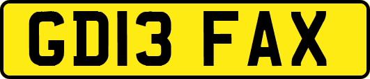 GD13FAX