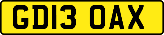 GD13OAX