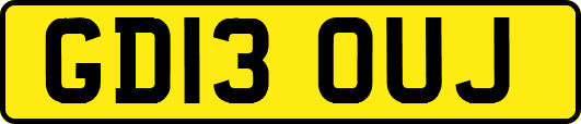 GD13OUJ
