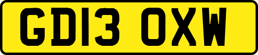 GD13OXW