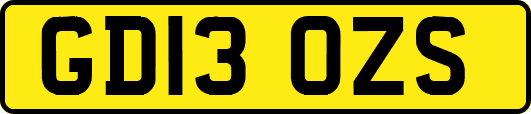 GD13OZS
