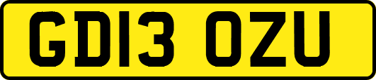 GD13OZU