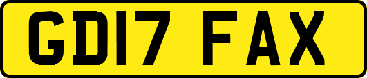 GD17FAX