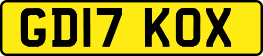 GD17KOX
