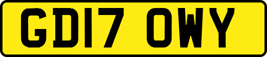GD17OWY