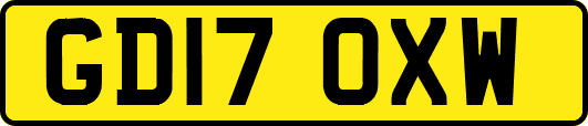 GD17OXW