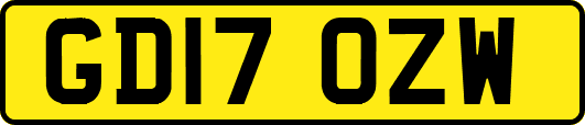 GD17OZW
