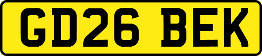GD26BEK