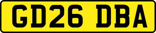 GD26DBA