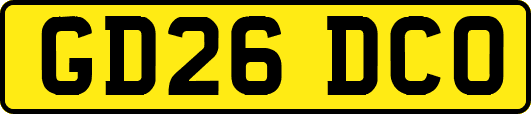 GD26DCO