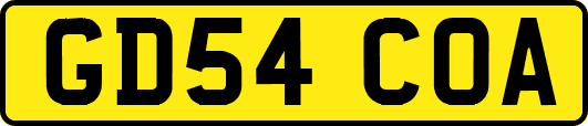 GD54COA