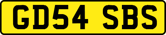 GD54SBS
