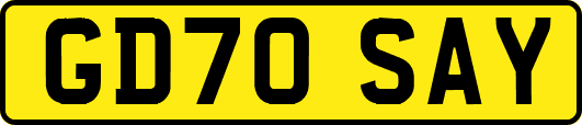 GD70SAY