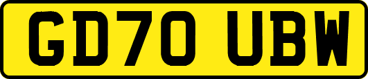 GD70UBW