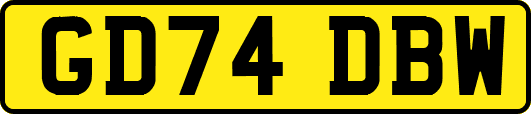 GD74DBW