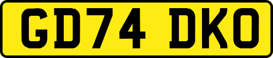 GD74DKO