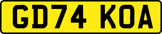 GD74KOA