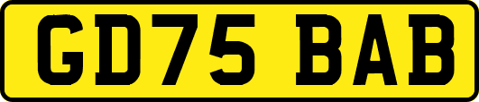 GD75BAB