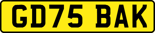 GD75BAK