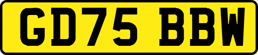 GD75BBW