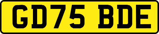 GD75BDE