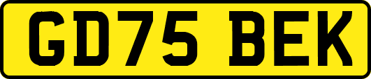 GD75BEK