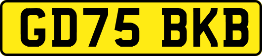 GD75BKB