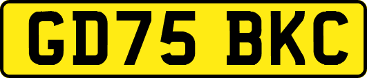 GD75BKC