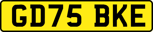 GD75BKE