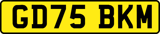 GD75BKM