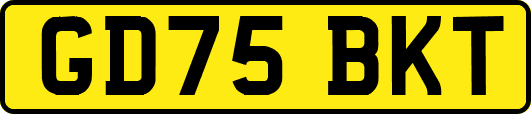 GD75BKT