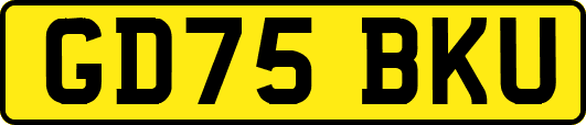 GD75BKU