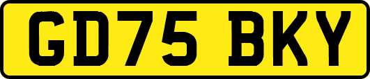 GD75BKY