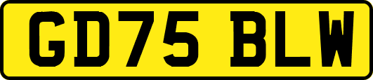 GD75BLW