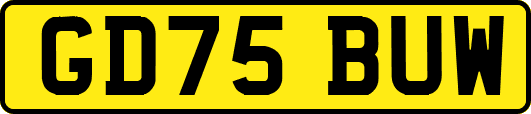 GD75BUW