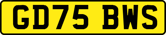GD75BWS