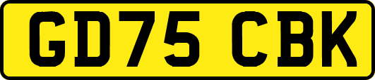 GD75CBK