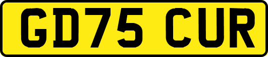 GD75CUR