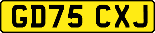 GD75CXJ