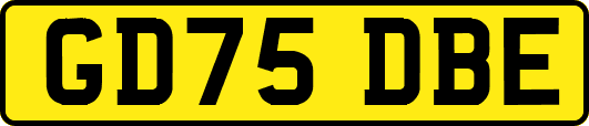 GD75DBE