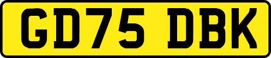 GD75DBK