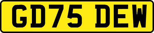 GD75DEW