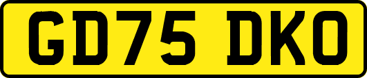 GD75DKO
