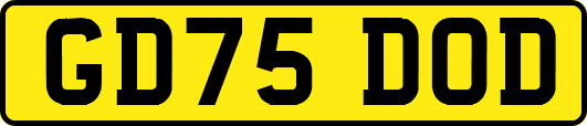 GD75DOD