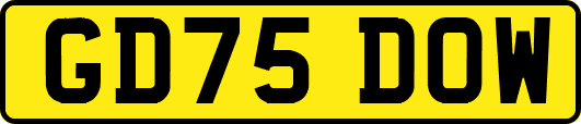GD75DOW