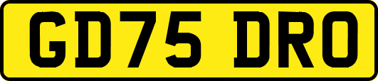 GD75DRO