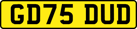 GD75DUD