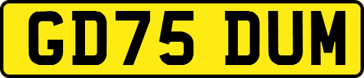 GD75DUM